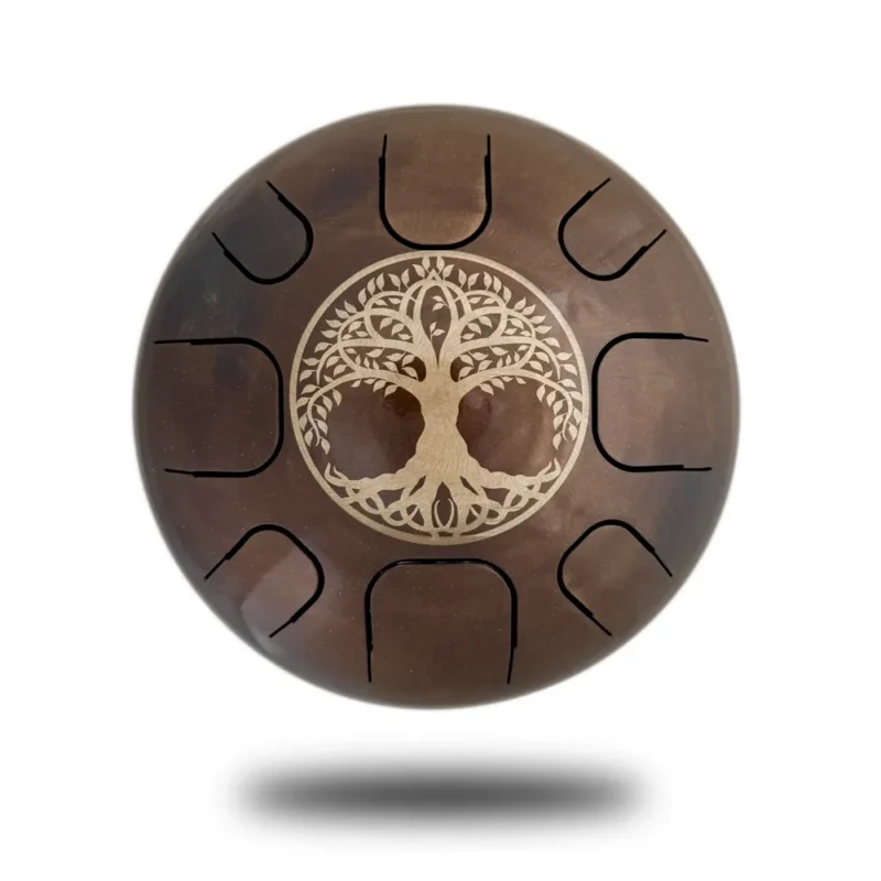 Steel Tongue Drum – Tree of Life Design
